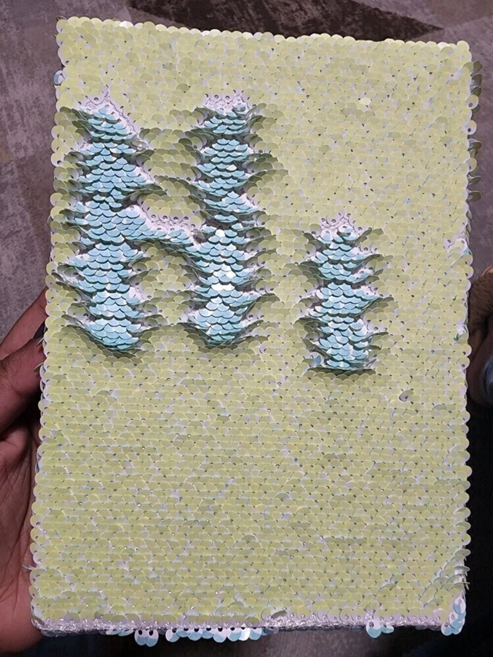 𝅺STYLE.LAB Magic Sequin Narwhal/One of a Kind Reveal Journal